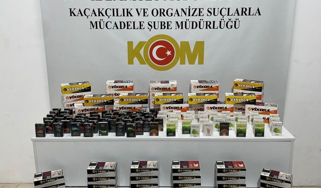 Samsun'da 15 bin 200 makaron ele geçirildi