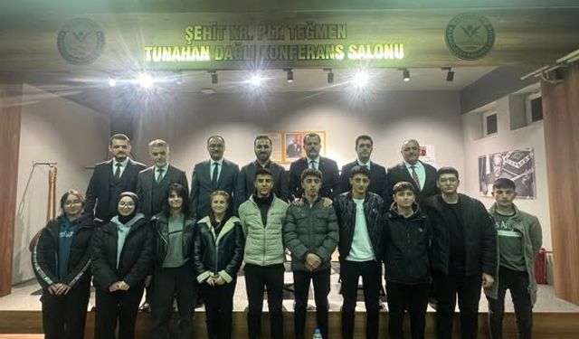 Şehit Teğmen Tunahan Dağlı'nın adı Vezirköprü'de konferans salonuna verildi