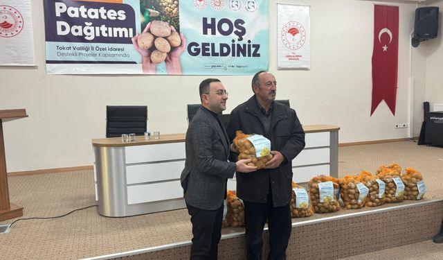 TOGÜ tarafından 30 ton patates tohumu üreticilere dağıtıldı