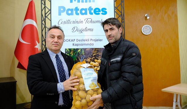 TOGÜ'den üreticilere 20 ton patates tohumu desteği