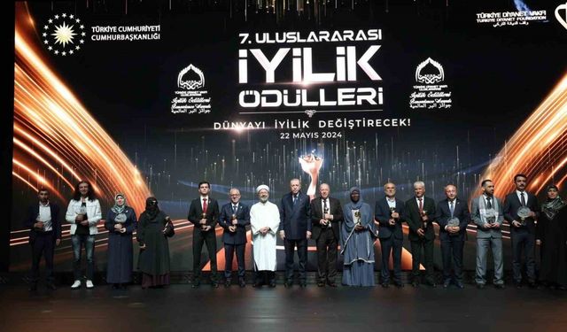 8. Uluslararası İyilik Ödülleri sahiplerini buluyor