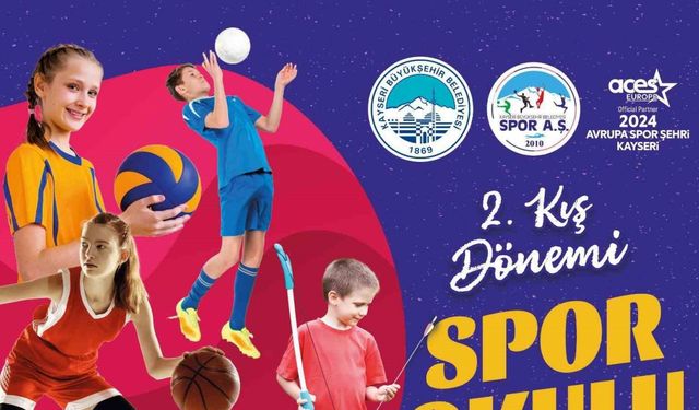 Büyükşehir’in kış dönemi spor okulları kayıtları başladı