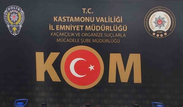 Kastamonu’da sahte alkol operasyonu: 1 gözaltı