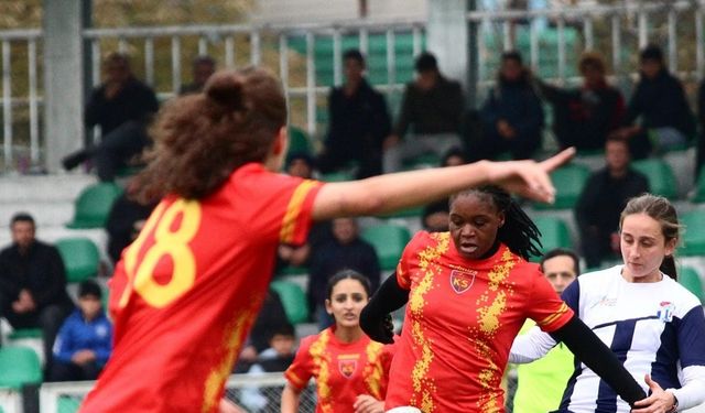 Kayseri Kadın Futbol Takımı 16 puan topladı