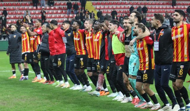 Kayserispor ligdeki 3. galibiyetini aldı