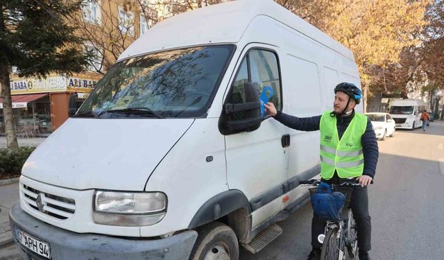 Konya’da bisiklet yollarının araçlar tarafından işgal edilmesine dikkat çekildi