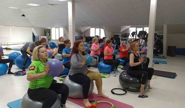 Odunpazarı Belediyesi’nden pilates eğitimleri