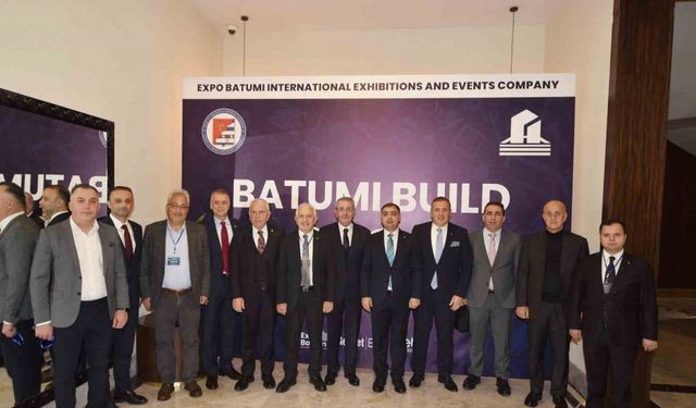 Samsun TSO heyeti, Batumi Build 2024 Fuarı’nda