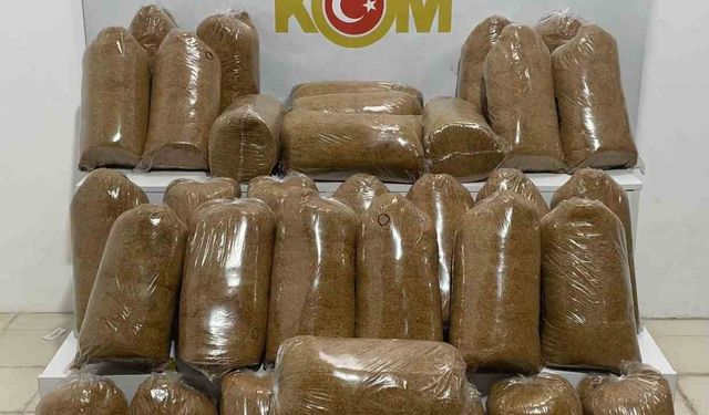 Samsun’da 200 kilo kaçak tütün ele geçirildi