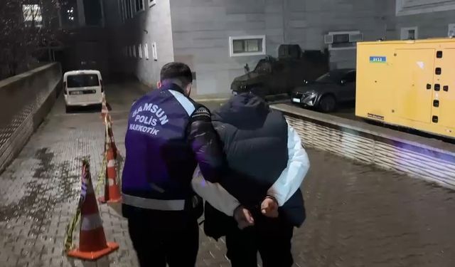 Samsun’da 23 yıl hapis cezası ile aranan şahıs bungalov evde yakalandı