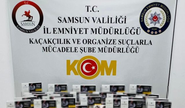 Samsun’da kaçak ve sahte içki operasyonu: 13 gözaltı