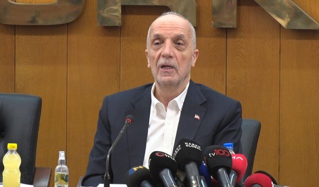 TÜRK-İŞ Başkanı Atalay: “Asgari ücret enflasyona sebep değil”