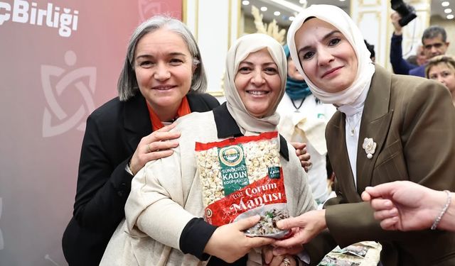 Çorum'un kadın girişimcileri kooperatif orojelerini Ulusal düzeyde tanıttı