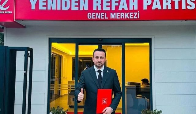 Ferhat Yeğen yeniden YRP İlçe Başkanlığına atandı