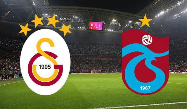 Galatasaray Trabzonspor maçını canlı izle!