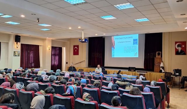 Çorum Belediyesi'nden kamu personellerine iş sağlığı ve güvenliği eğitimi