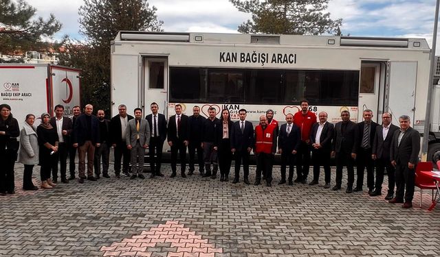 Çorum Sungurlu’da kan bağışı kampanyası başlatıldı