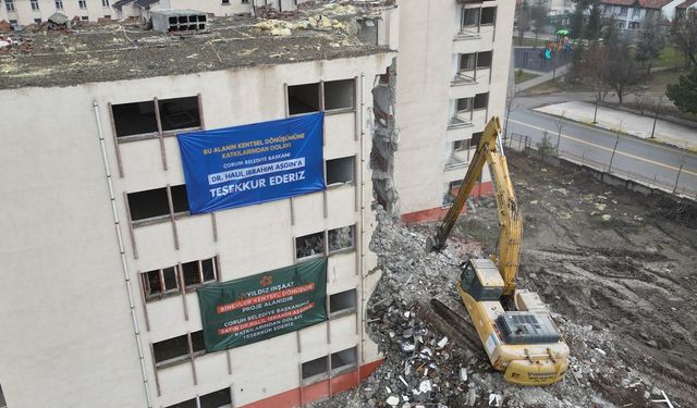 Çorum'un bu mahallesinde kentsel dönüşüm başladı, vatandaşlar Belediye Başkanına teşekkür etti!