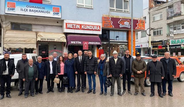 CHP Çorum Milletvekili Tahtasız, Osmancık halkının taleplerini dinledi