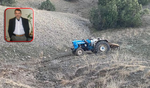 Osmancık'ta acı kaza! Devrilen traktörün sürücüsü öldü