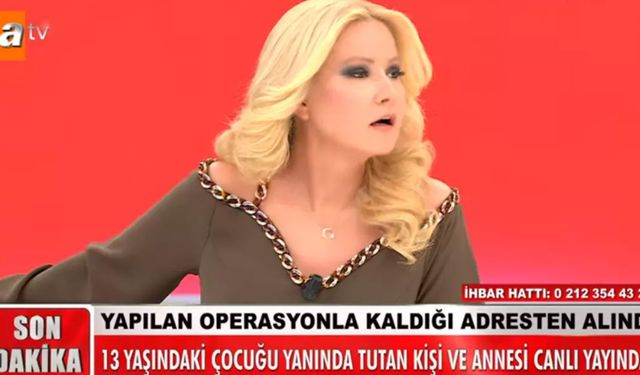 Müge Anlı böyle sitem etti! 13 yaşındaki kız çocuğunu kaçıran Umut nasıl serbest kaldı?