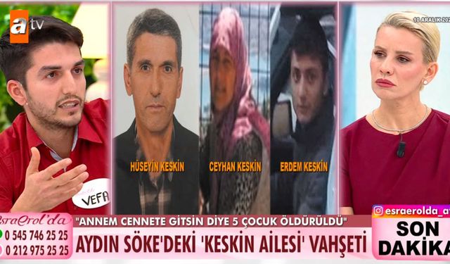 Esra Erol'da Vefa Keskin'in kan donduran itirafları: Bir ailenin karanlık sırları ortaya çıktı!