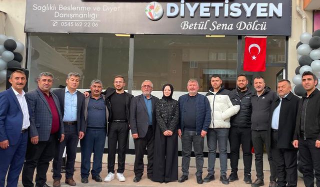 Osmancık'ta “Diyetisyen Betül Sena Dölcü” sağlıklı beslenme ve diyet danışmanlığı hizmete girdi