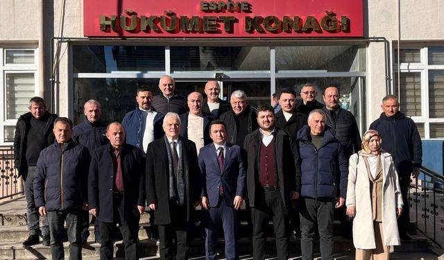 AK Parti Giresun Milletvekili Elmas'tan Espiye'ye ziyaret