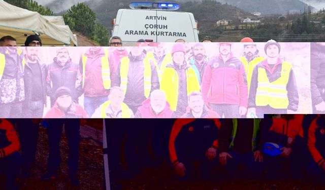 Artvin AFAD ekipleri gönüllülere eğitim veriyor