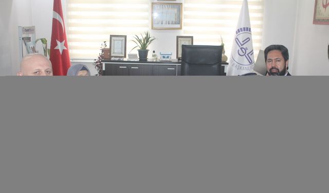 Espiye'de şehit ailesinden Müftü Gülbe'ye ziyaret