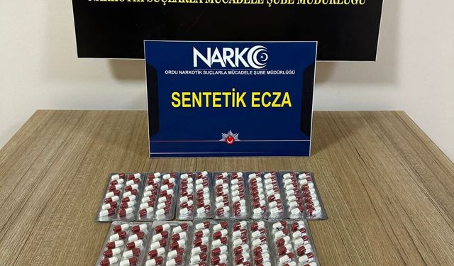 Ordu'da uyuşturucu ele geçirilen otomobildeki 4 kişi tutuklandı