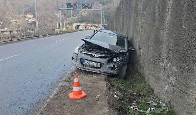 Zonguldak'taki trafik kazalarında 3 kişi yaralandı