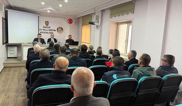 İskilip'te İlçe Afet Müdahale Planı görüşüldü