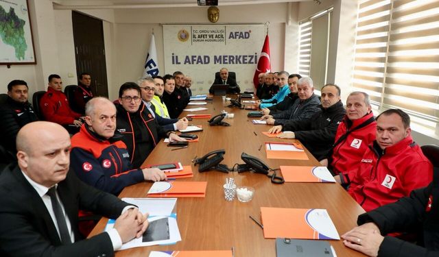 Ordu Valiliğinden "meteorolojik izoterm" uyarısı