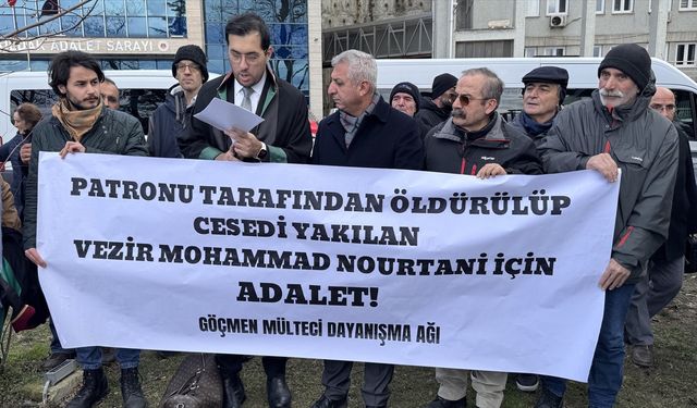 Zonguldak'ta Afgan işçinin cesedinin yanmış halde bulunmasına ilişkin 6 sanığın yargılanmasına devam edildi