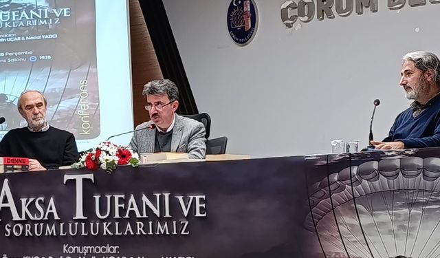 Filistin Davası ve Küresel Etkileri: Çorum’da Düzenlenen Konferansta Ele Alındı