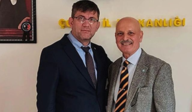 Cemil Sözen, İYİ Parti Çorum Merkez İlçe Başkanı olarak atandı