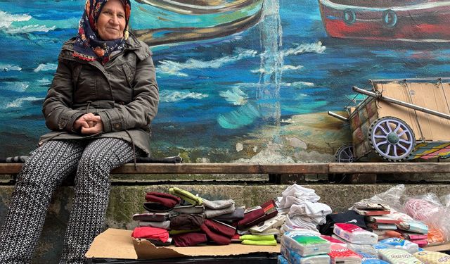 Bir kadının hayat mücadelesi: "Eve ekmek götürmeye çalışıyorum"