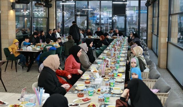 Bulancak Belediye Başkanı Sıbıç, Tatar aileler ile iftarda buluştu