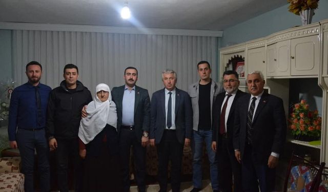 İhsangazi'de şehit evinde iftar