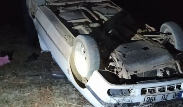 Tokat'ta uçuruma devrilen otomobilin sürücüsü öldü