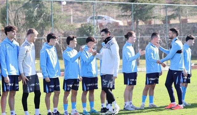 Trabzonspor, Hatayspor maçının hazırlıklarını sürdürdü
