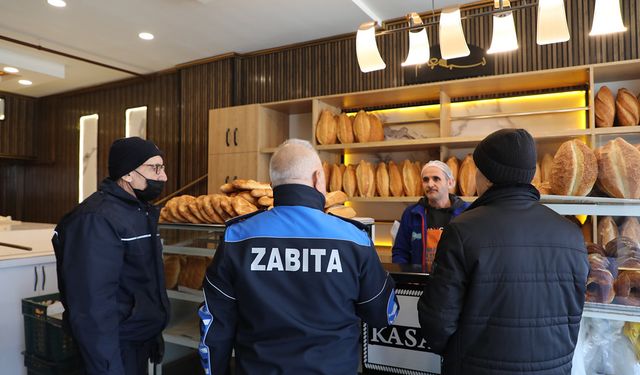 Alaca'da Zabıta Ekiplerinden Ramazan ayına özel fırın denetimleri