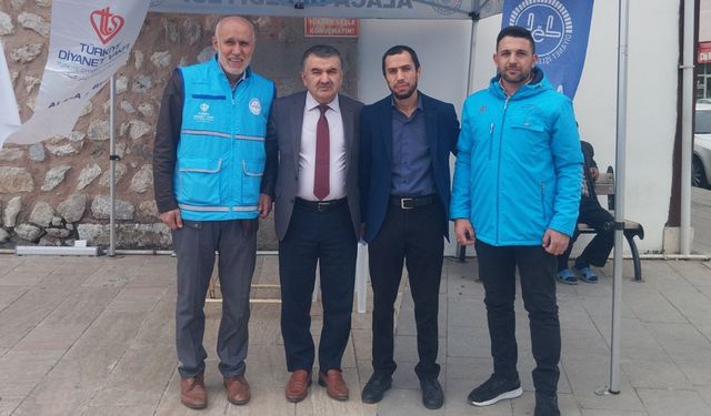 Çorum'un Alaca İlçesi'nde Fitre ve Zekât bağışları için anlamlı kampanya başlatıldı