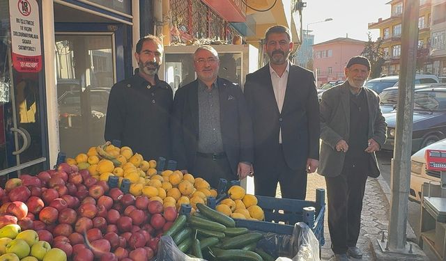 Çorum Belediye Başkanı Aşgın'dan Sungurlu esnafına ziyaret