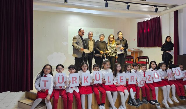Çorum'da öğrencileri, "Ailemle Eğitim Yolculuğum" Projesinde göz doldurdu
