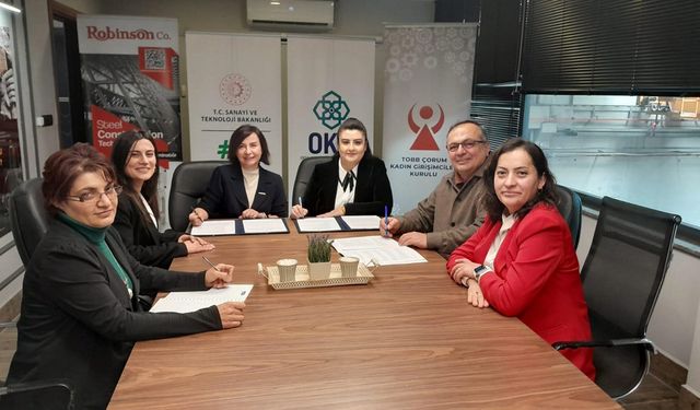 Çorum'da sanayiye kadın eli değecek: Kaynak Operatörlüğü eğitimi başlıyor