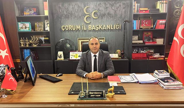 MHP’den Çorum merkezli inşaat proje usulsüzlüğü hakkında açıklama