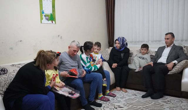 Osmancık Kaymakamı Duman'dan SMA Hastası Ege bebeğe anlamlı ziyaret