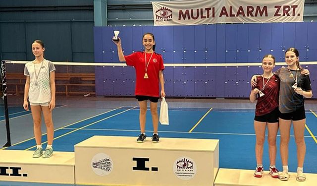 Çorumlu Badmintoncular Avrupa'da tarih yazdı: Uluslararası şampiyonluk